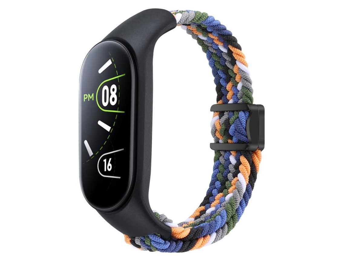 Funda para Xiaomi Mi Band 7/6/5/4/3 - Cierre magnético - Correa trenzada integrada