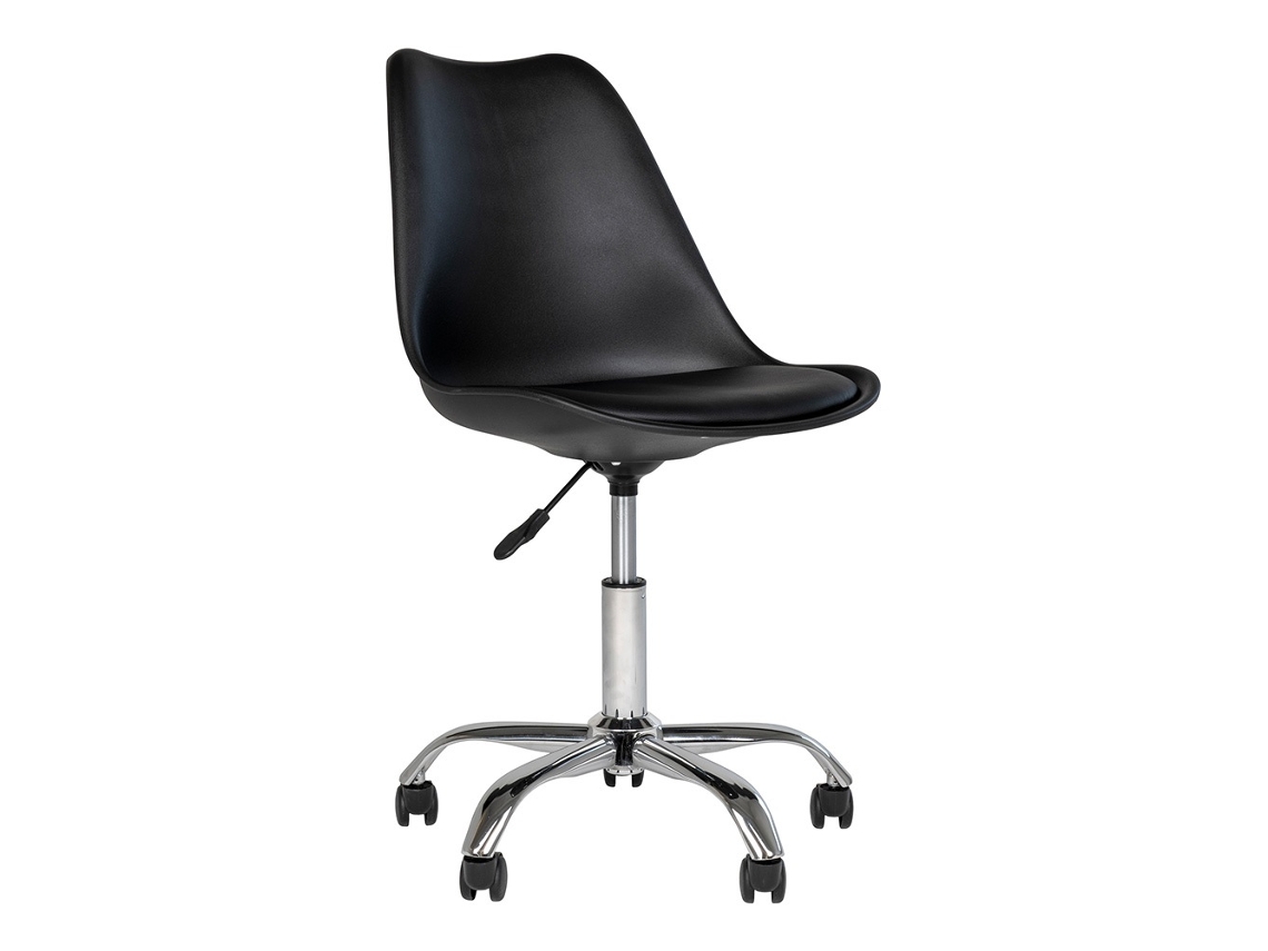 Silla Oficina Burgos Negra Polipiel SEDERO