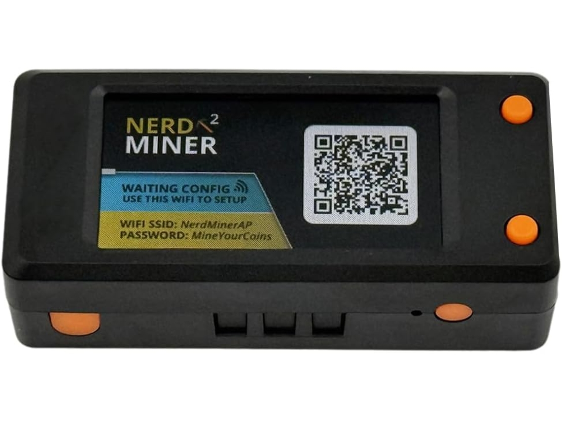 Minero individual Nerdminer V2 BTC, SFUSHOS