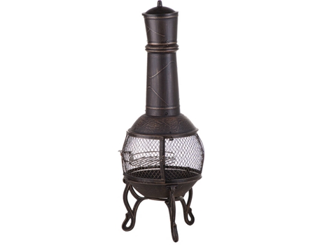 Chimenea de acero cobriza BELIANI Tacora
