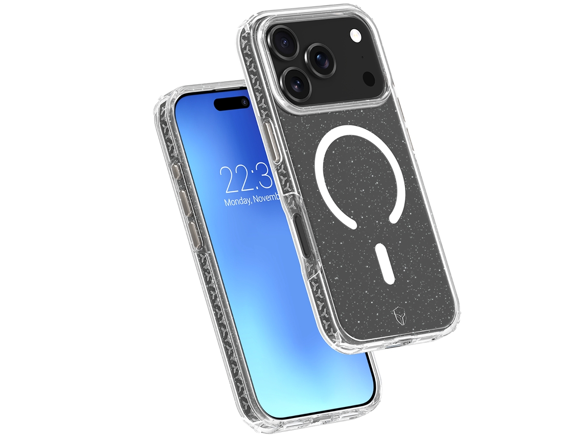 Funda Magsafe Para Iphone 17 Pro Max Air Xtrem 4m Con Purpurina Reforzada