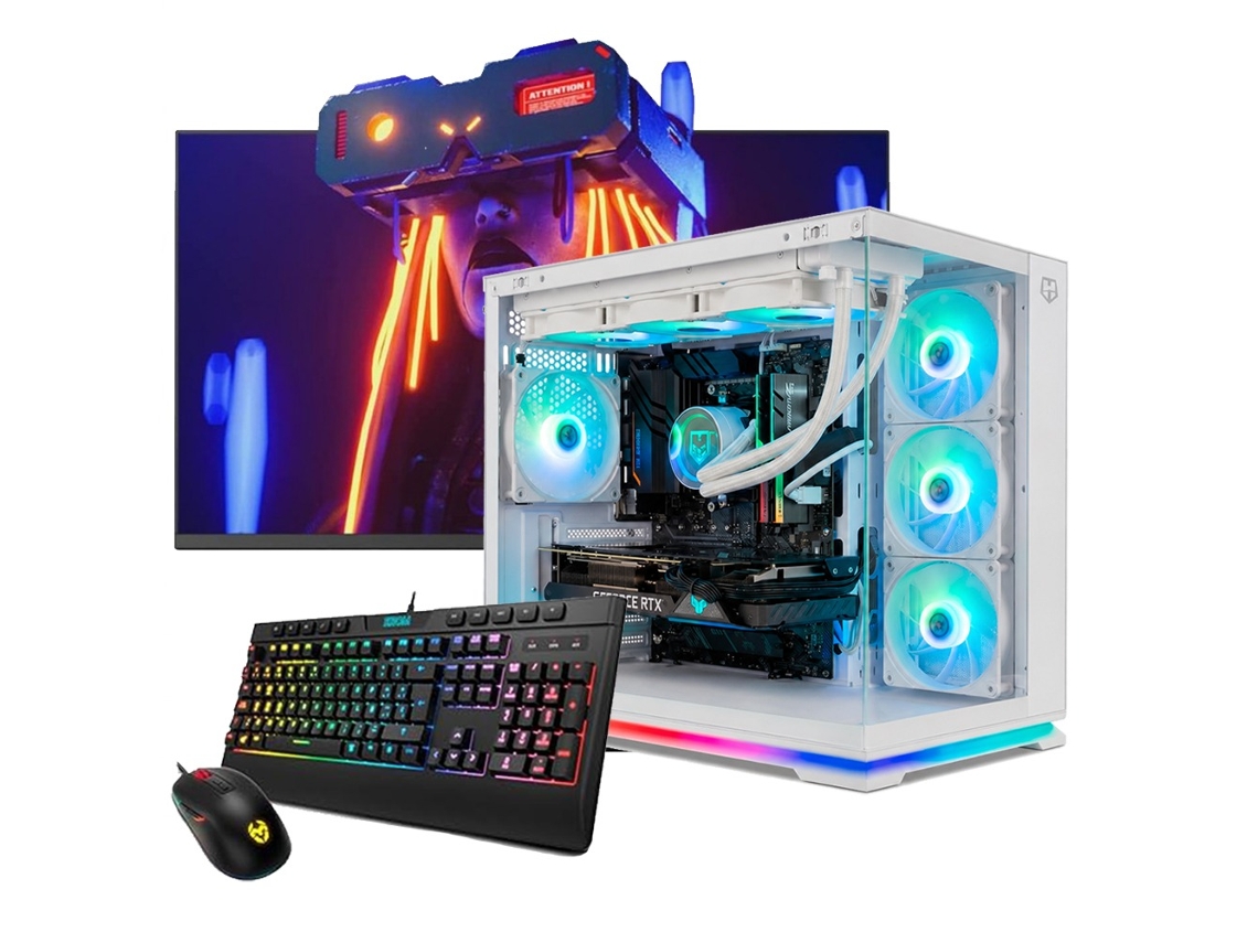 Neo-pc Gaming Galaxy Blanca (amd Ryzen 5 5655g – 8gb Ddr4 – 240gb SSD – Monitor Fullhd de 27'' – Windows 11)