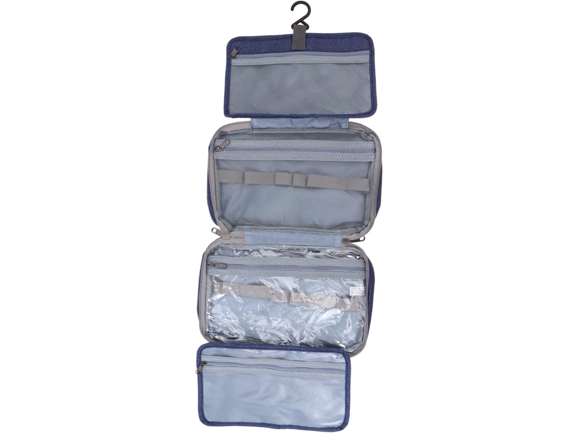 Neceser De Viaje, Neceser Compacto, Bolsa De Maquillaje Portátil Para Guardar Brochas.