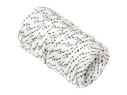 Cuerda trenzada para barco, 2 mm, 25 m, poliéster blanco HARLANV1