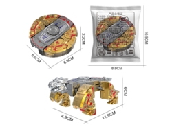 Juguete deformable Spinner de dinosaurio para niños dorado DIGITALLAB