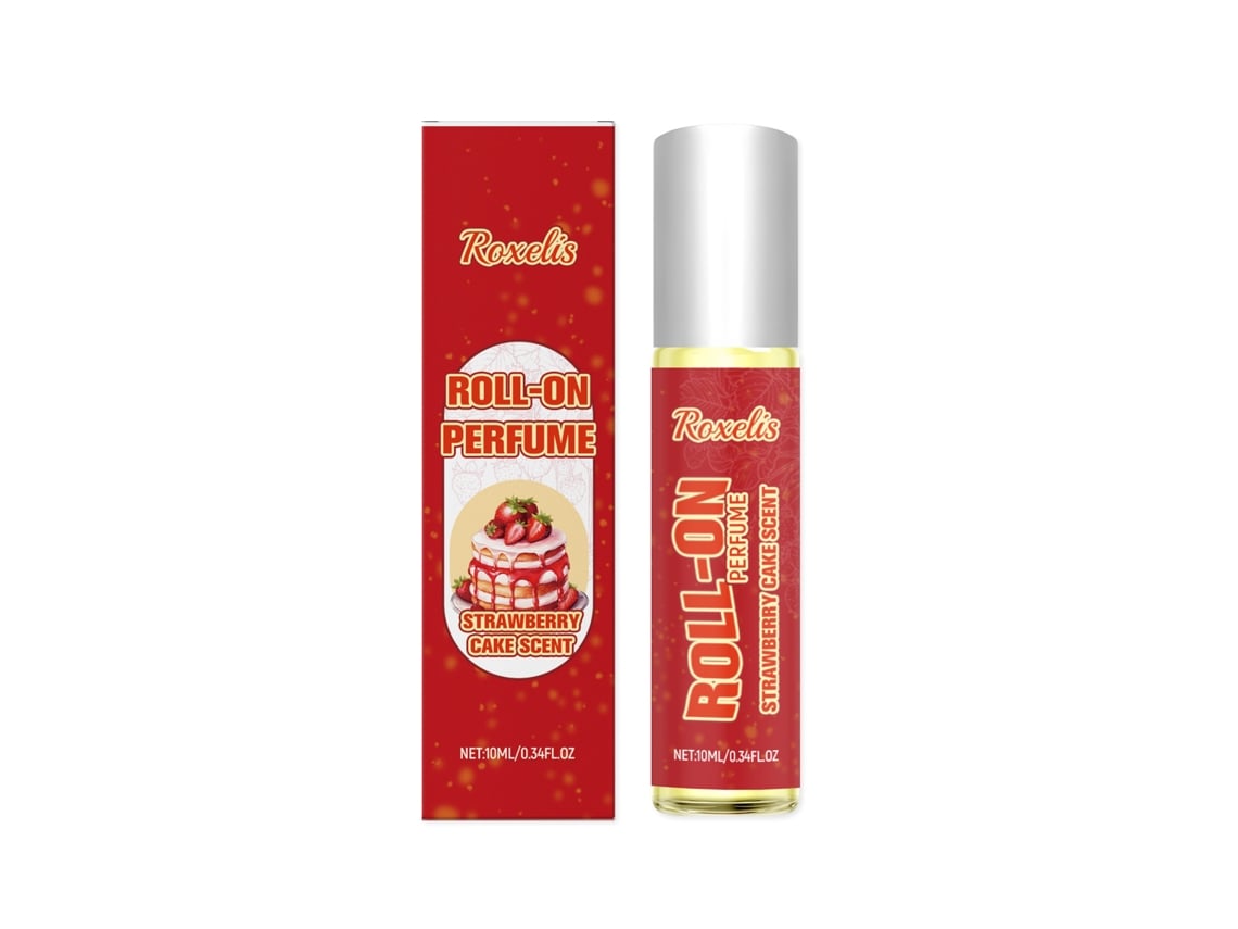 Encantador perfume de fresa en formato roll-on