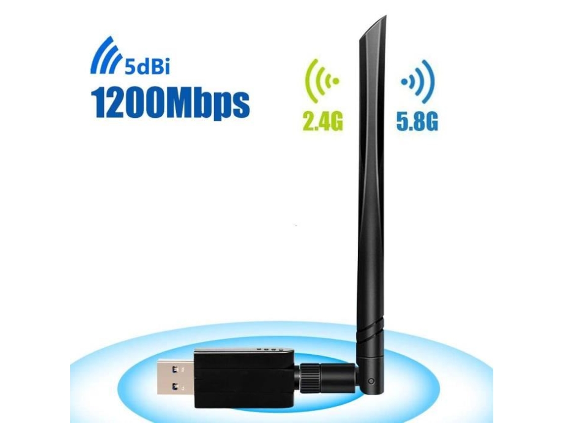 Adaptador Wifi Wireless LAXISCREED 1200m Usb3.0