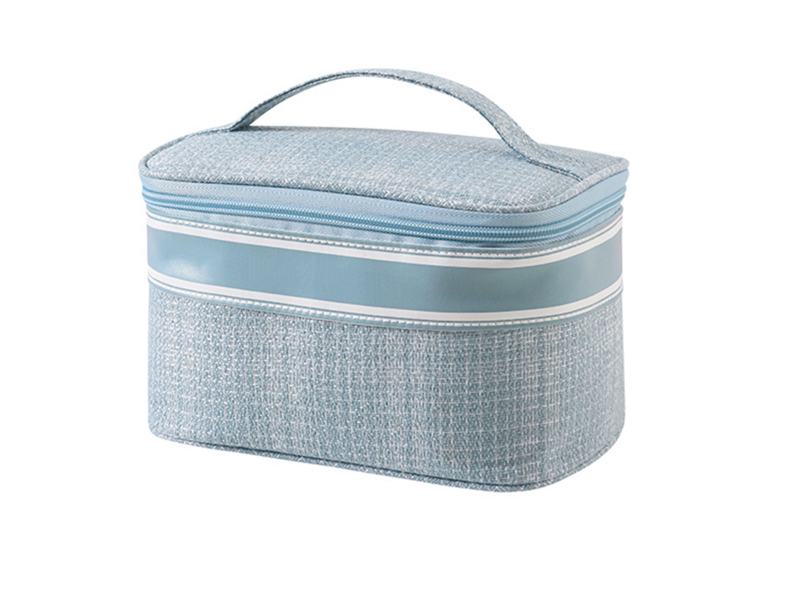 Bolsa De Almacenamiento De Cosméticos, Portátil, De Múltiples Capas, De Gran Capacidad, Impermeable, Para Maquillaje, Para Viajes