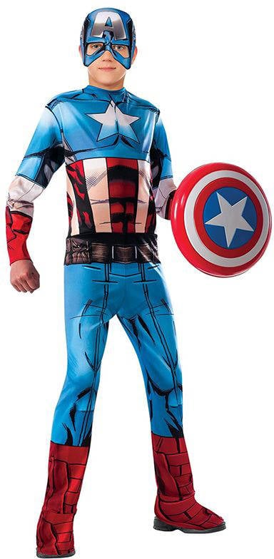Rubies 620019l Avengers disfraz para niño talla 810 años marvel vengadores original de capitan