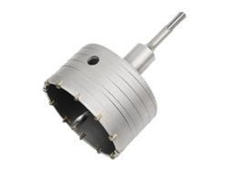 Broca ajustable, 30-120 mm, para madera, plástico y yeso.