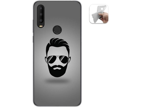 Carcasa Alcatel 3X 2020 TUMUNDOSMARTPHONE Barba Multicolor