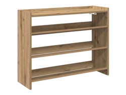 Maison Exclusive - Zapatero Artesanal De Madera Contrachapada 80x25x62 Cm