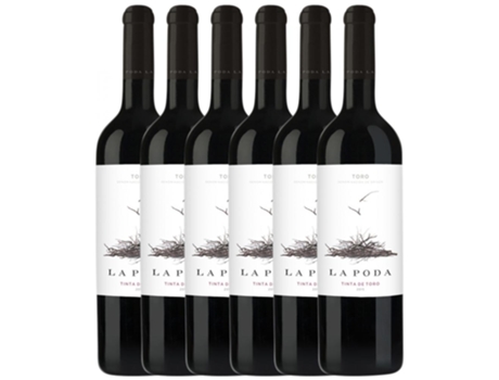 Vino PALACIO Palacio La Poda Tinta De Toro Toro (0.7 L - 6 unidades)