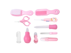 Kit De Cuidado Para Bebés Con 10 Herramientas, Seguridad Para Bebés, Rosa, Cortaúñas, Aseo, Recién Nacido