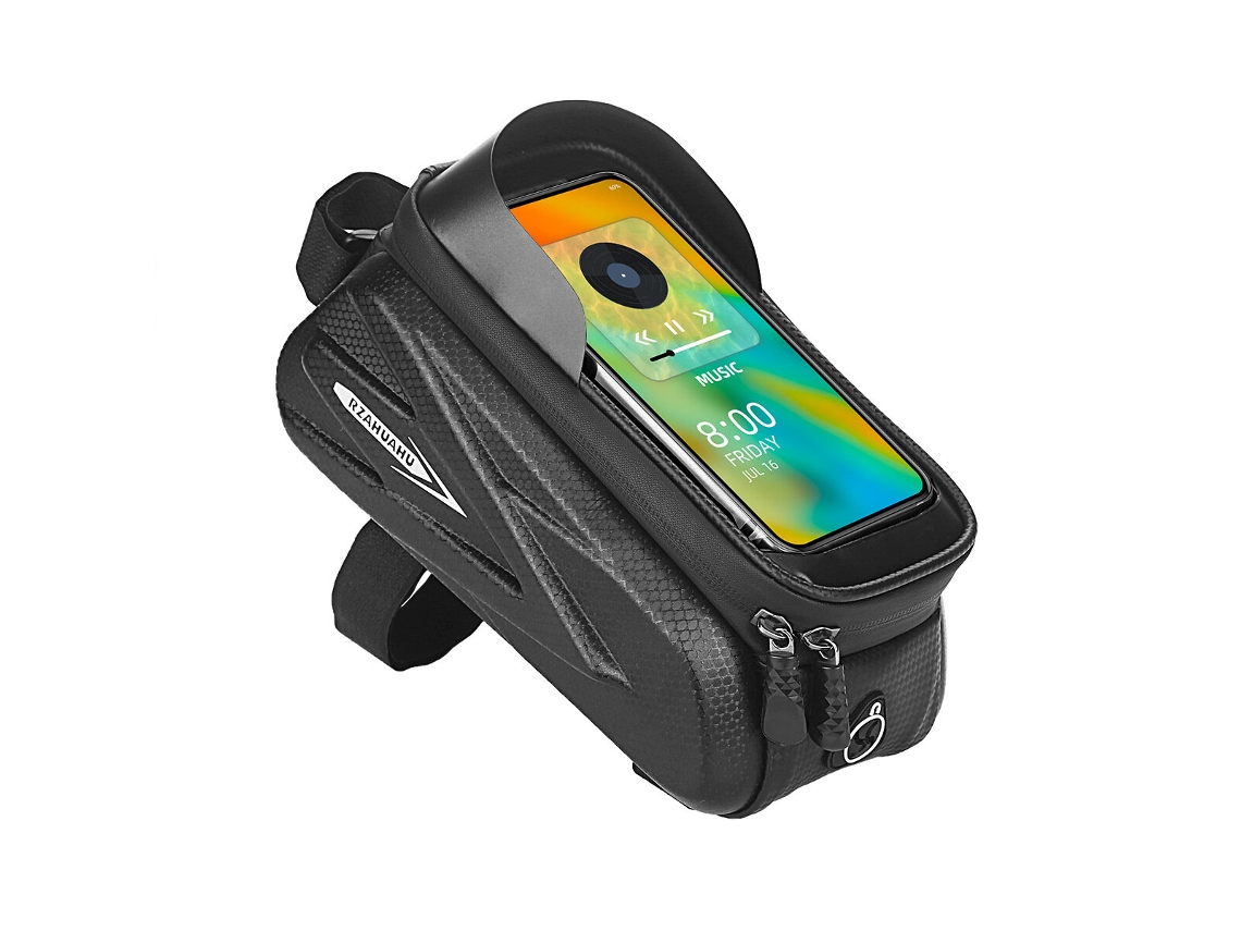 Bolsa Para Bicicleta De 15 L Para Cuadro Tubo Delantero Soporte Para Teléfono Impermeable Para Pantalla Táctil De 72 Pulgadas