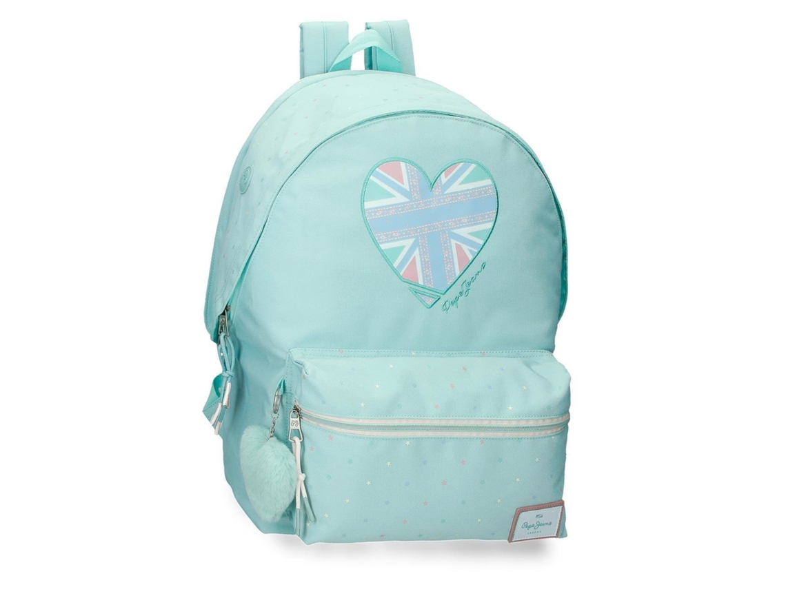 Mochila PEPE JEANS (31 x 44 x 17,5 - Poliéster - Azul)