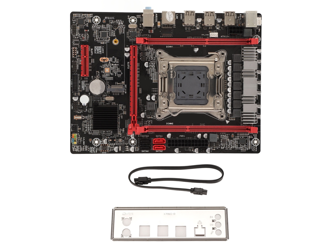 Placa Base X79m2q Lga 2011 Ddr3 Gaming M.2 Gigabit Para Pc Computadora
