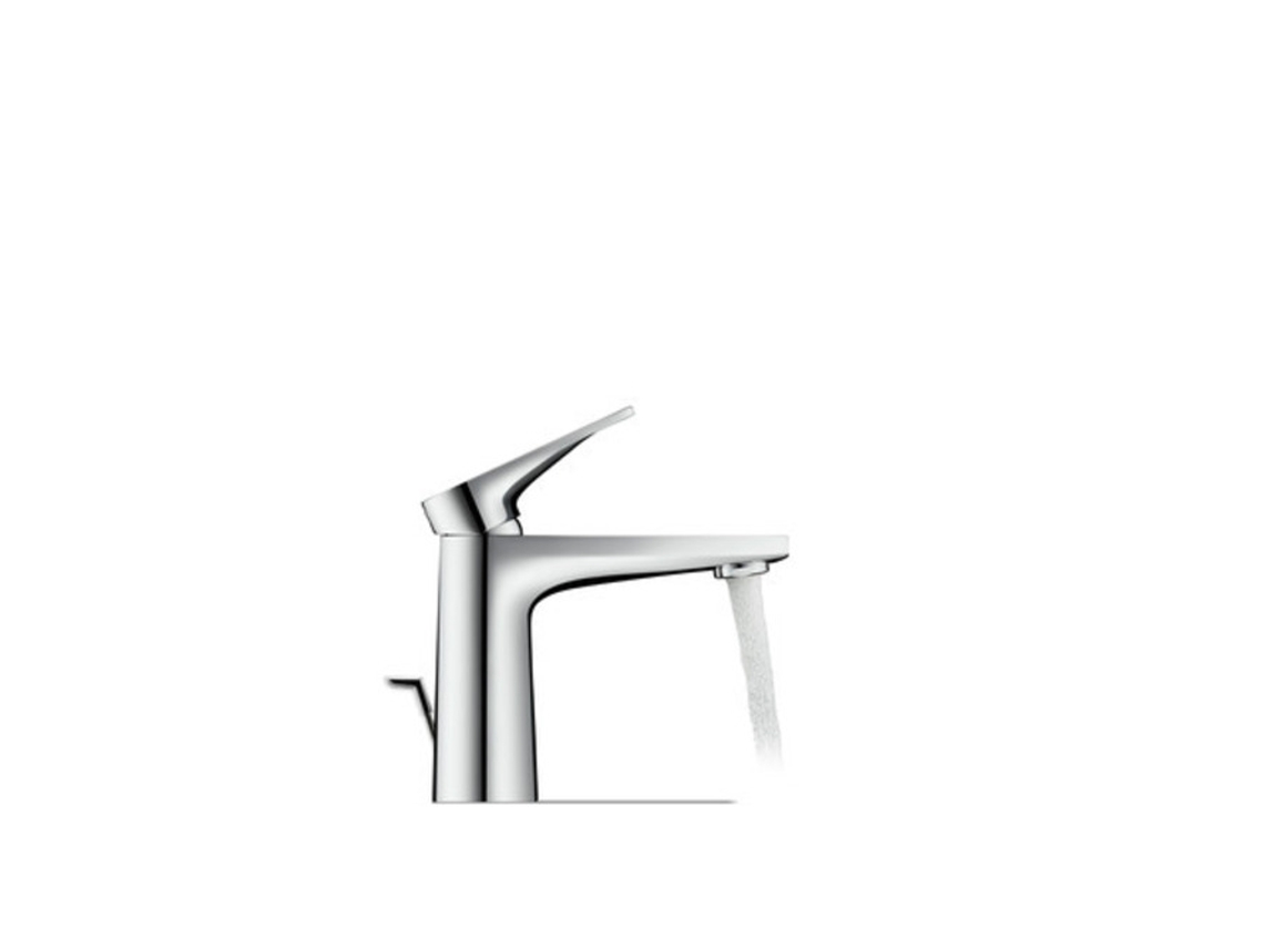 DURAVIT Tulum S mezclador de lavabo, con desagüe emergente, proyección 110mm, TU10100010