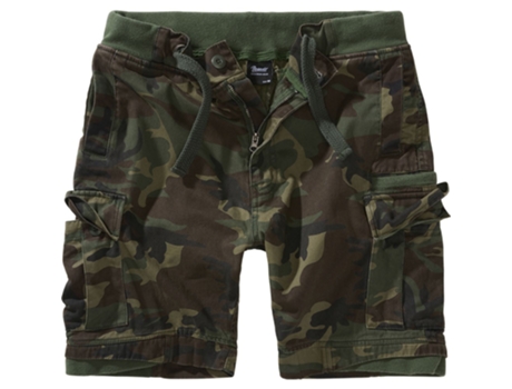 Calção BRANDIT Shorts Packham Vintage Verde L Homem