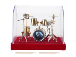 Batería miniatura para decoración 14cm Worten