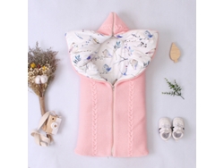 Saco Dormir Carrito Bebé Eifson Ajustable Invierno 0-12m 75x36cm (rosa Claro)