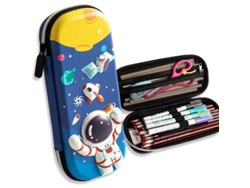 Estuche Para Lápices, Estuche De Almacenamiento Por Capas, Para Escolares, Gran Capacidad, Material Eva De Astronauta.