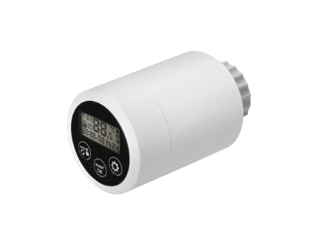 Válvula de control de temperatura inteligente Válvula de radiador portátil Termostato doméstico Radiador ZigBee Tuya APP Control remoto (usado con ...