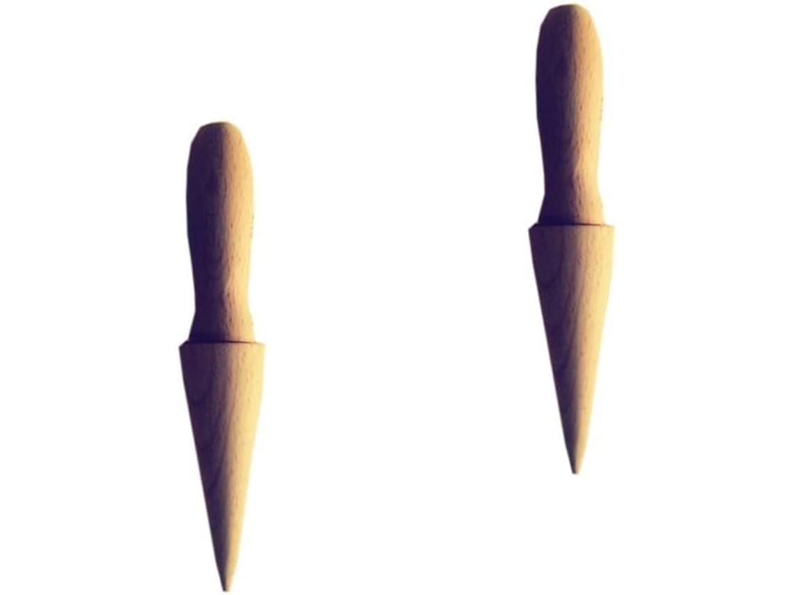 Juego de 2 piezas para hacer conos de helado, croissants y brioches. Ideal para croissants, galletas y conos de helado. Vayotoy