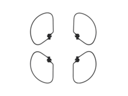 Protecciones para Hélice DJI CP.BX.00000007.01 para Inspire 2