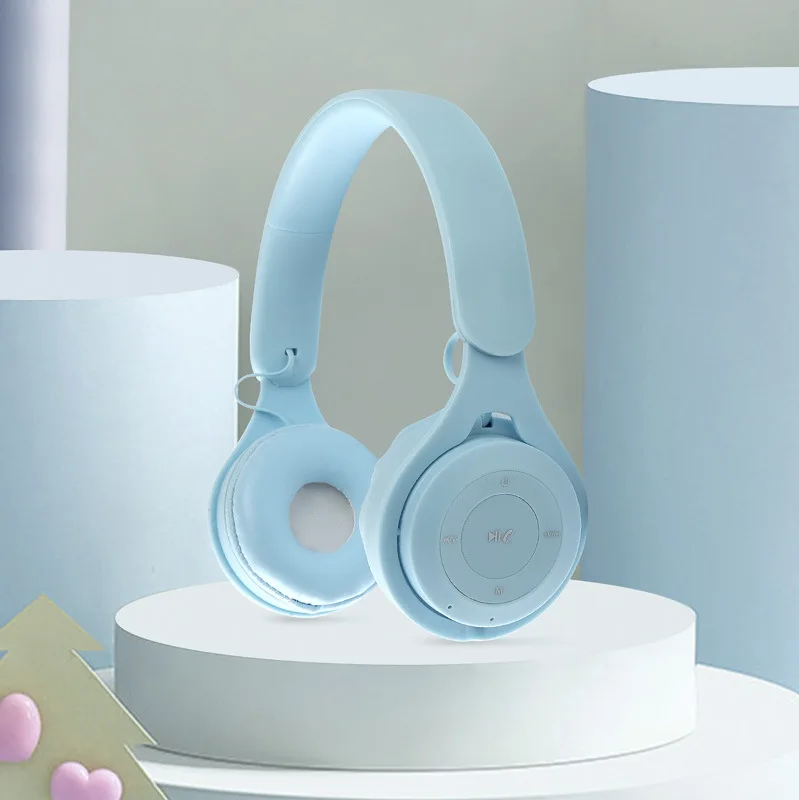Auriculares Deportivos Inalámbricos Bluetooth 5.0 Supraaurales Con Micrófono (azules)