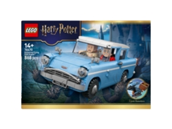 Lego® 76470 Harry Potter™ Ford Anglia Volador – Coche Con 3 Personajes Para Exponer Y Jugar 14+