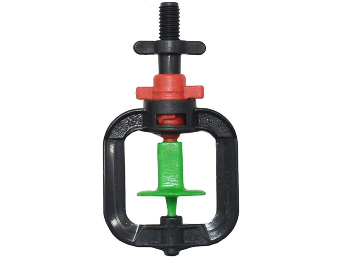 Juego de 100 boquillas de riego para césped y jardines, con rotación de 360 grados y sistema antigoteo.