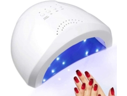 Lámpara Led para hornear esmalte de uñas, lámpara de secado, puede configurar 3 temporizadores Nicecee
