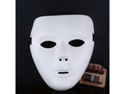 Máscara De Baile De Jabbawockeez Hecha De Pvc Ecológico Para Fiesta De Halloween 16,5x19,5cm/15x18cm