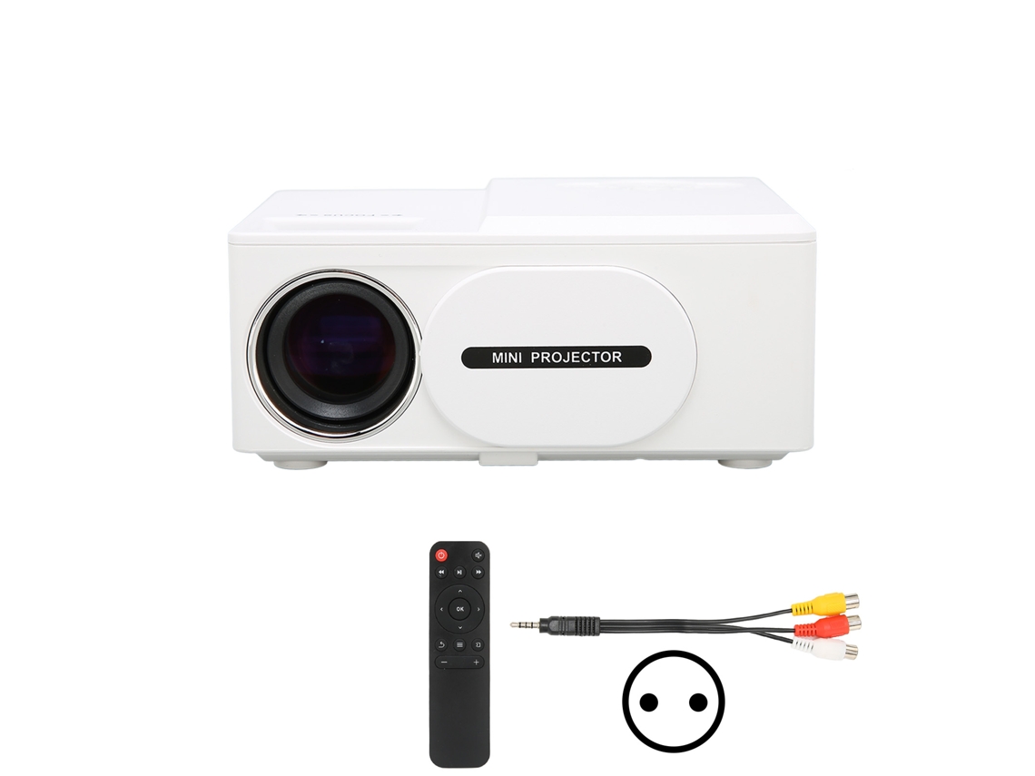 Proyector Mini Doméstico 1080p Full Hd Multi-compatible Y Multifuncional