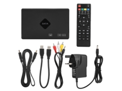 Reproductor multimedia HDD Full HD 1080p con almacenamiento de 160 g