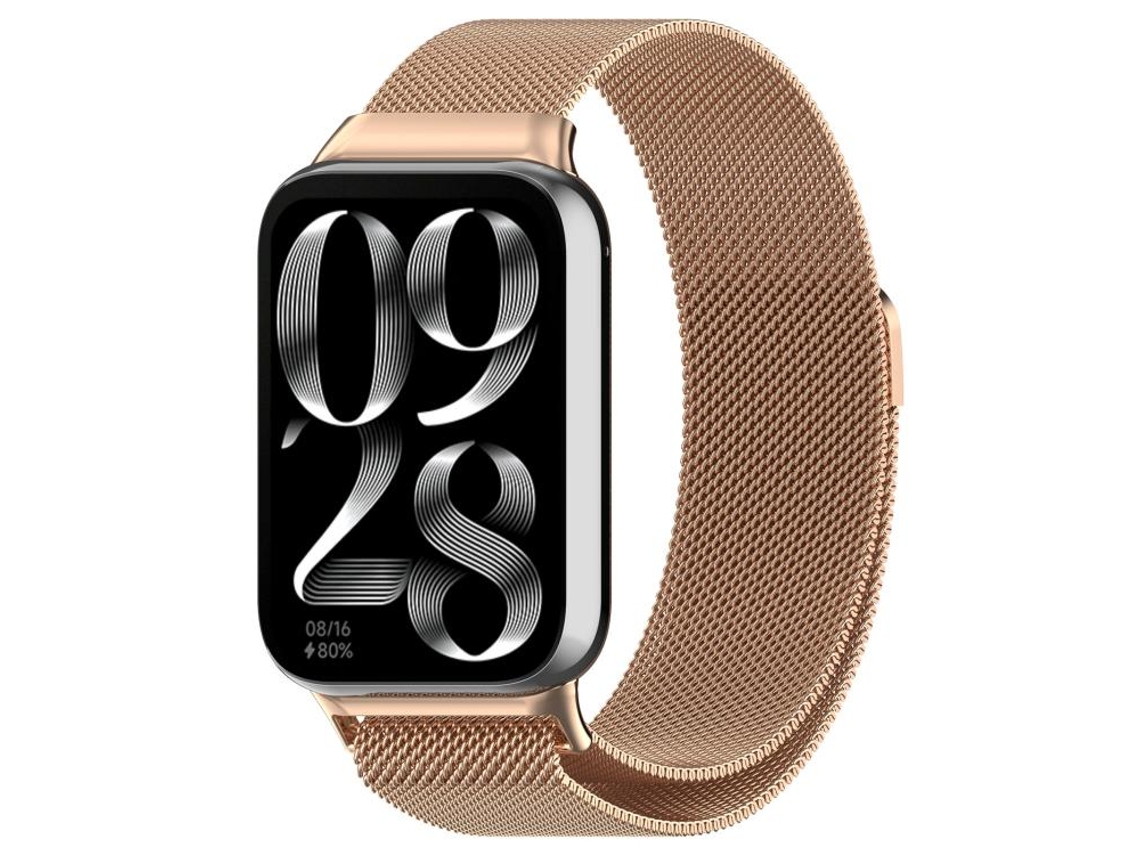 Pulsera magnética para Xiaomi Smart Band 9 Pro / 8 Pro - Milán - Malla de acero