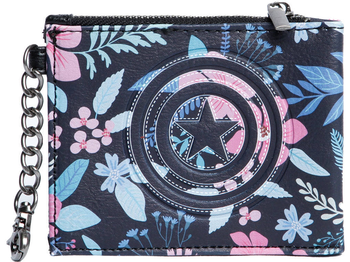 Monedero CAPITÃO AMÉRICA Spring (Multicolor - 9x11x1cm)