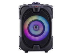 Altavoz Portátil TWS Wireless 5W con Luces LED Música y Luz en Movimiento Altavoz portátil TWS de 5W con luces LED para llevar tu música y ELECTROTEK