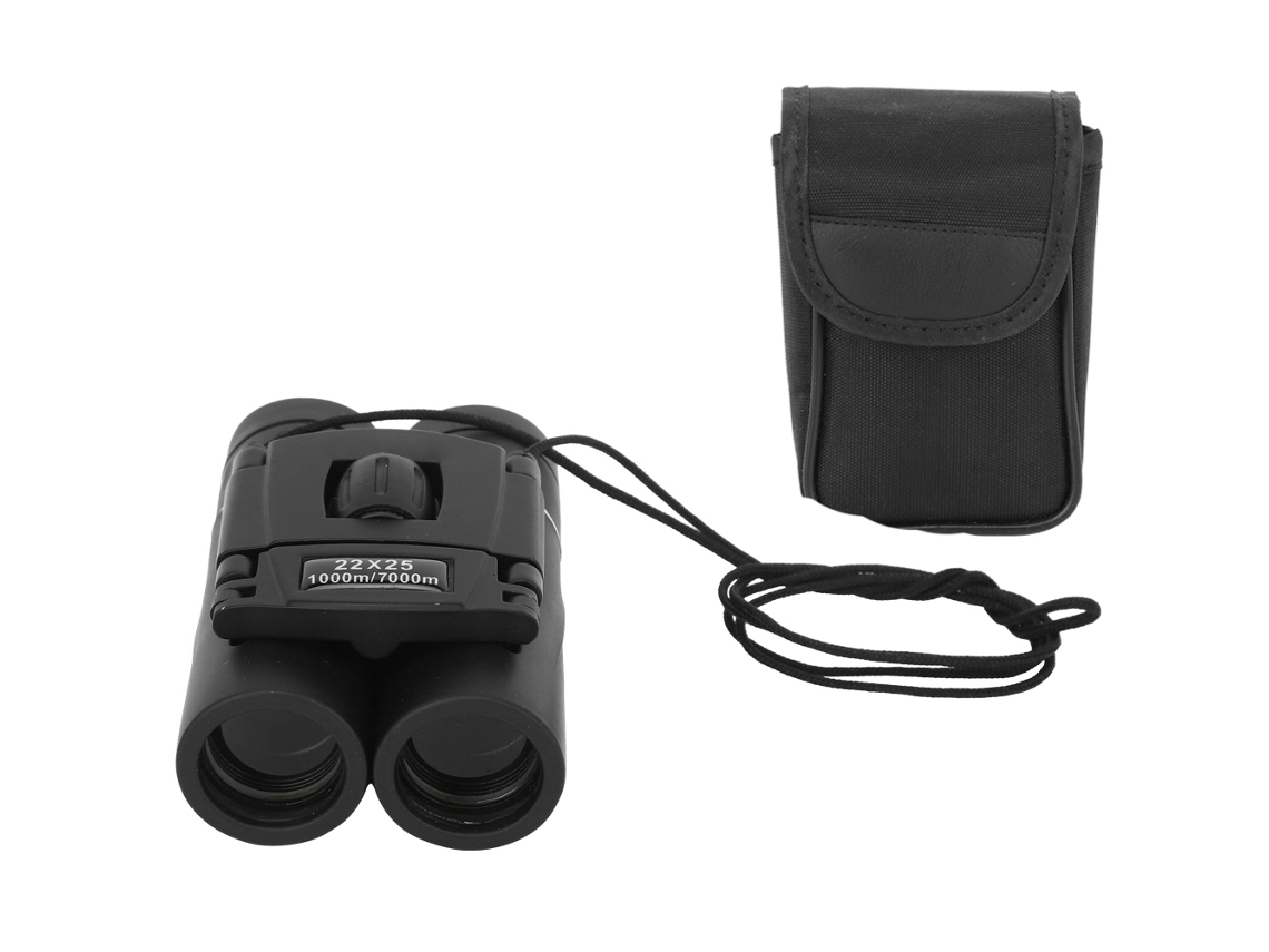 Telescopio Binocular Hd 22x25 Con Estuche De Almacenamiento - Accesorio Ligero Y Portátil