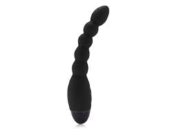 Vibrador Silicona Impermeable Para Clítoris Punto G Y Stimulación Anal Negro
