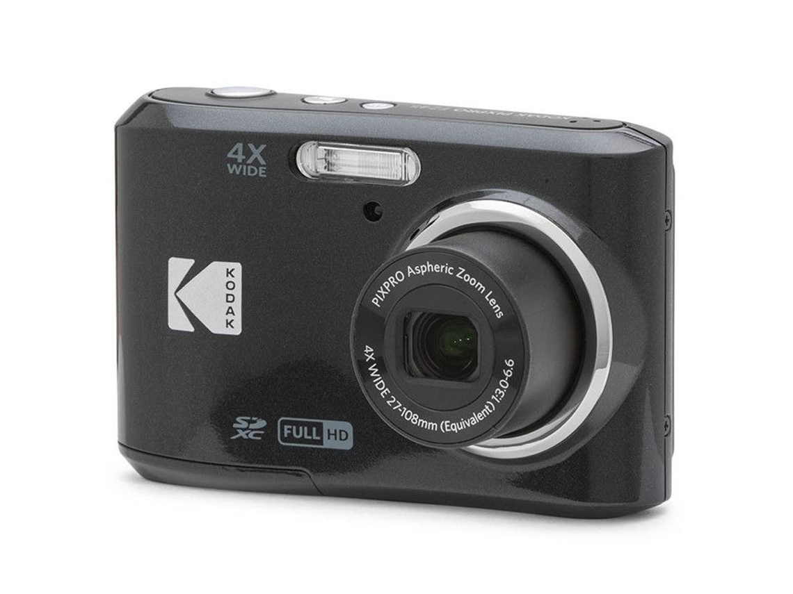 Cámara digital Kodak Pixpro Fz45 con zoom de 16 millones de píxeles. Vídeo Full HD con zoom óptico de píxeles 4X en negro