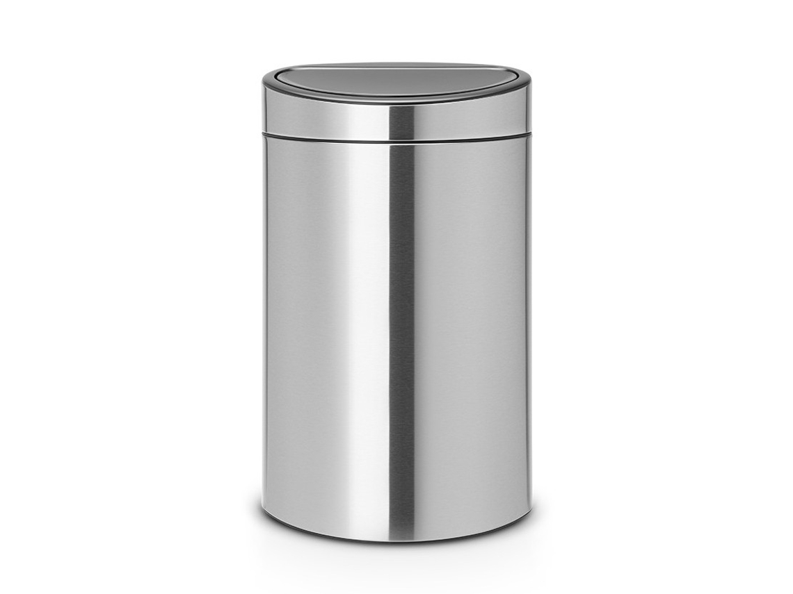 Papelera BRABANTIA 40L Acero Mate