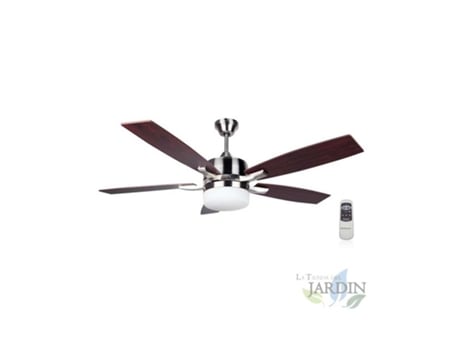 Ventilador de Techo ORBEGOZO 5 Palas Luz 3 Velocidades