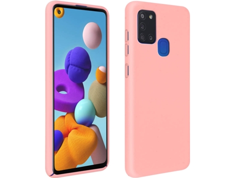 Funda Samsung Galaxy A21s AVIZAR BACK-FAST-PK-A217F Rosa
