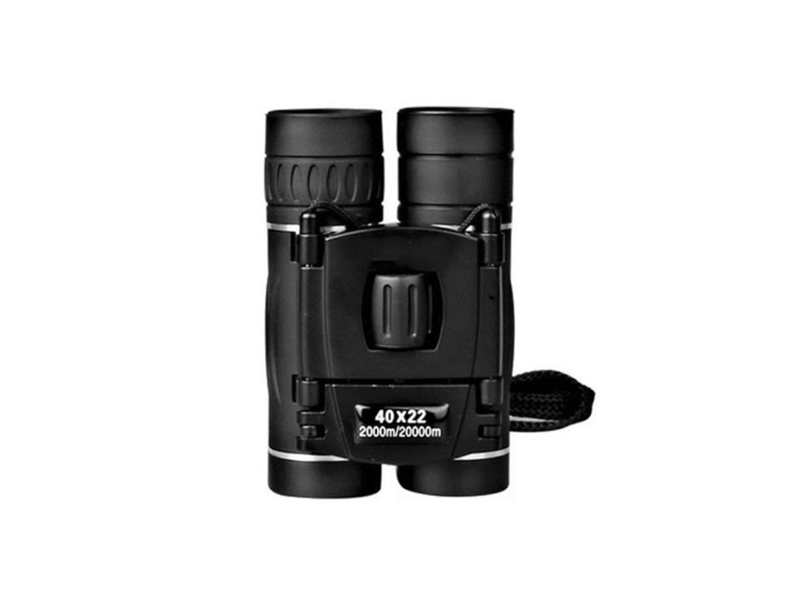 Potentes binoculares 40X22 HD Gafas de largo alcance 2000M Pequeño telescopio plegable Bak4 Fmc Optics Pou * Tr4921