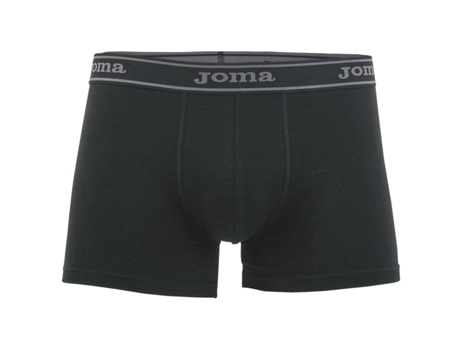 Conjunto de Bóxeres de Hombre JOMA Briefs Algodón Negro - 2pcs (S)