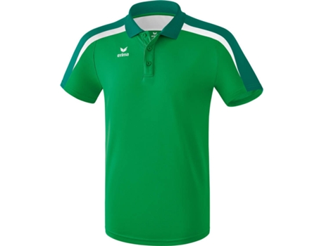 Polo para Hombre ERIMA Liga 2.0 Verde, Blanco para Multideportes (8 años)