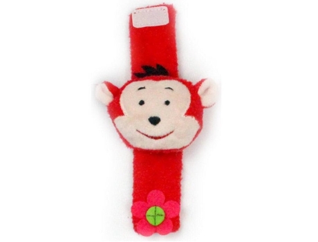 Correa de Reloj de Mano - Sonajeros de Animales Suaves, Juguete de Aprendizaje Para Bebé B
