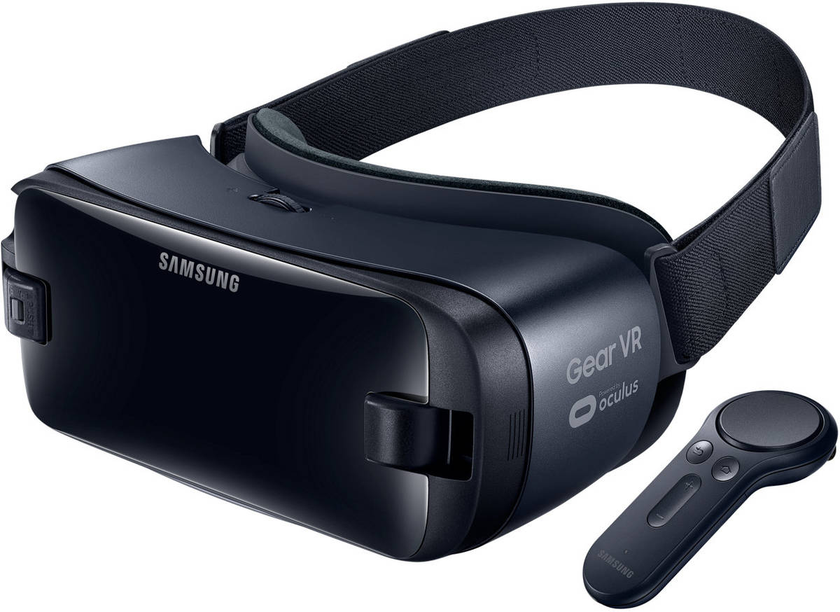 Samsung Diadema Para controlador de realidad virtual gear en orchid gris gafas vr